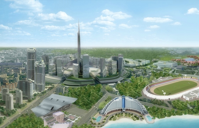 Комплекс Минск-Сити. Фото. Картинка