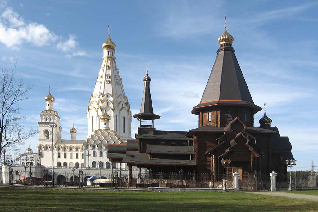 Два храма. Картинка. Фотография